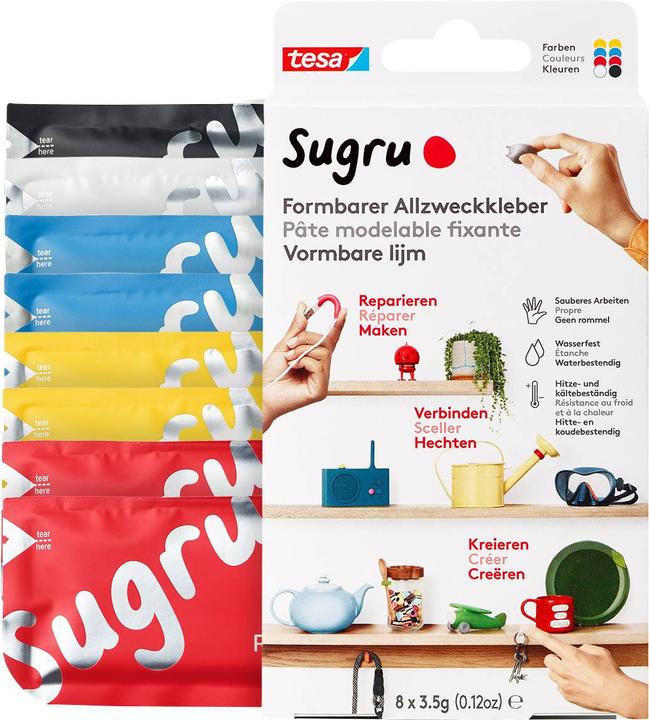 Image du produit Sugru by tesa Colle à usage général (28 g)