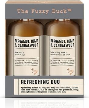 Actual product image Baylis & Harding Body Care Gift Set Bergamot Hemp Sandalwood 2 Pieces (Body care set)