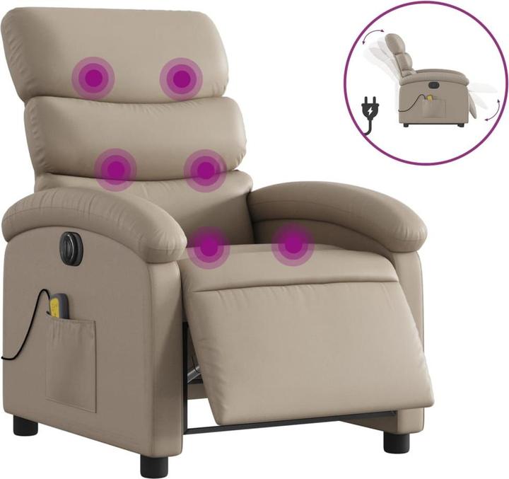 Image du produit vidaXL elektrischer Massagesessel