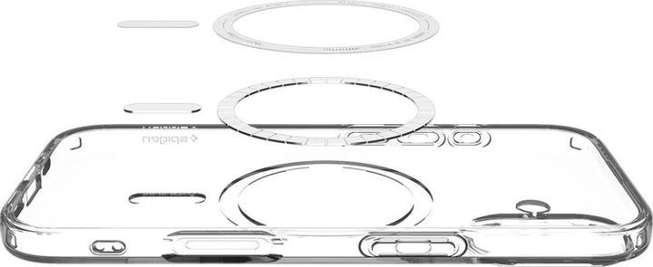 Image du produit Spigen - Liquid Crystal MagSafe - iPhone 17 - Clear / White (Apple iPhone 17)