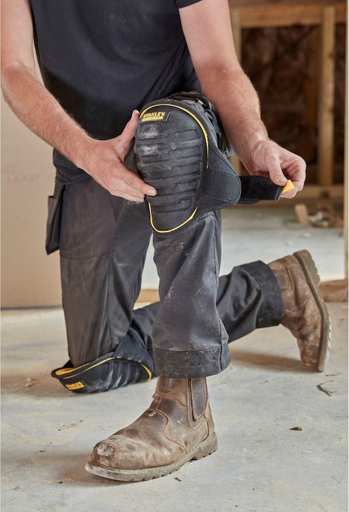 Actual product image Stanley Knee pads gel, semihard molded