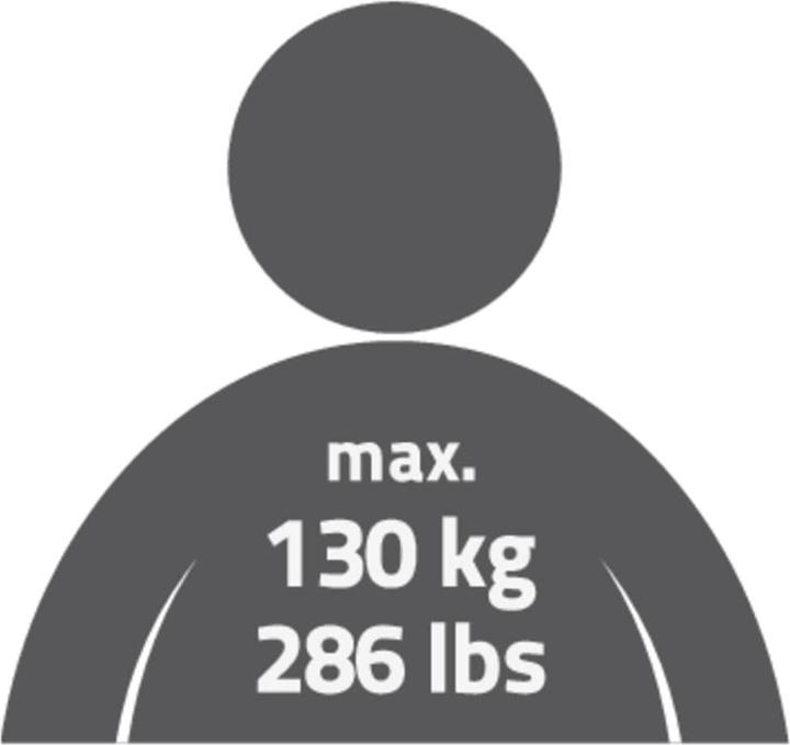 Produktbild Ridder Duschklappsitz weiss Pro (130 kg)