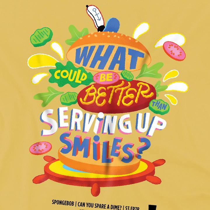 Produktbild Spongebob Squarepants Serving Up Smiles TShirt (XXL)