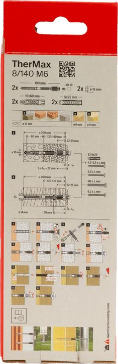 Productafbeelding Fischer Thermax 8 (2 Pcs.)