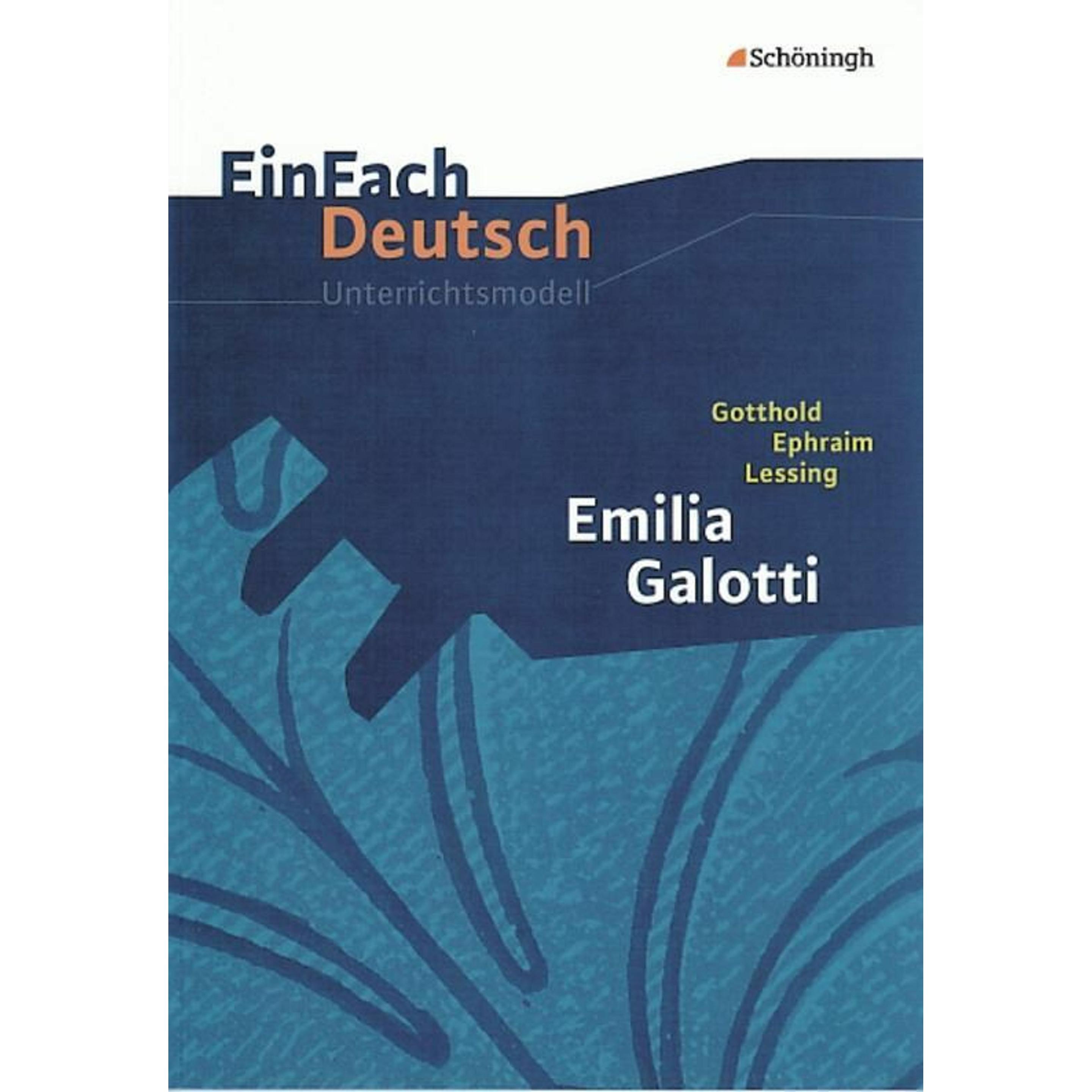 Gotthold Ephraim Lessing: Emilia Galotti, Schulbücher von Martin Heider
