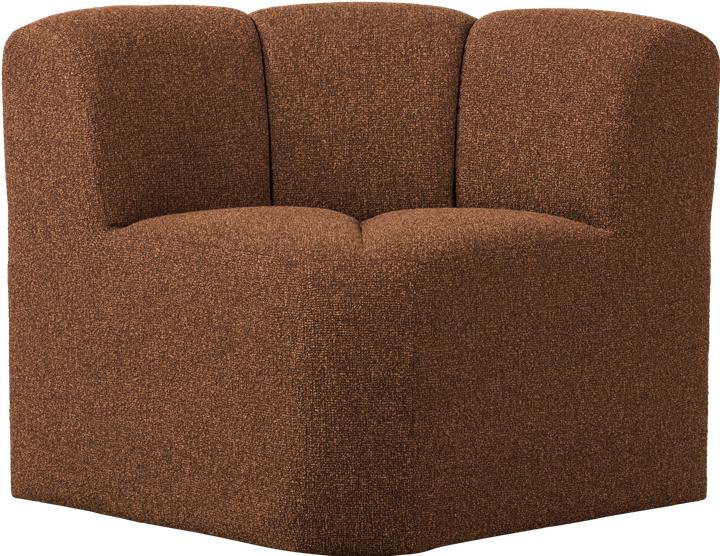 rust brown melange