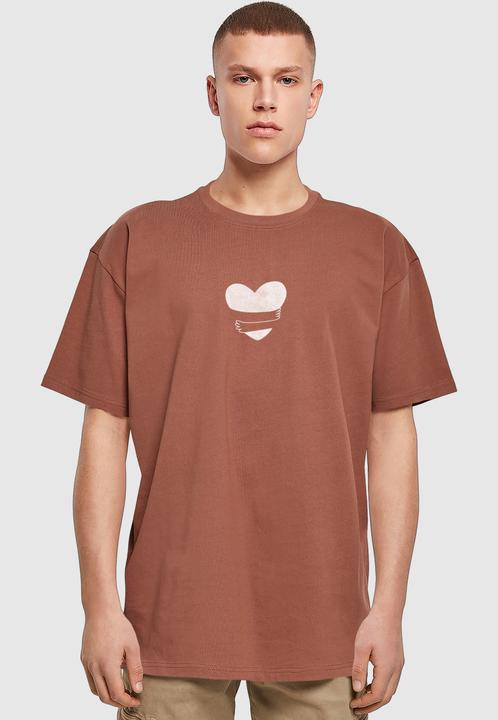 Immagine prodotto Merchcode Abbracci e amore - Maglietta oversize con cuore abbracciato - 174985 (L)