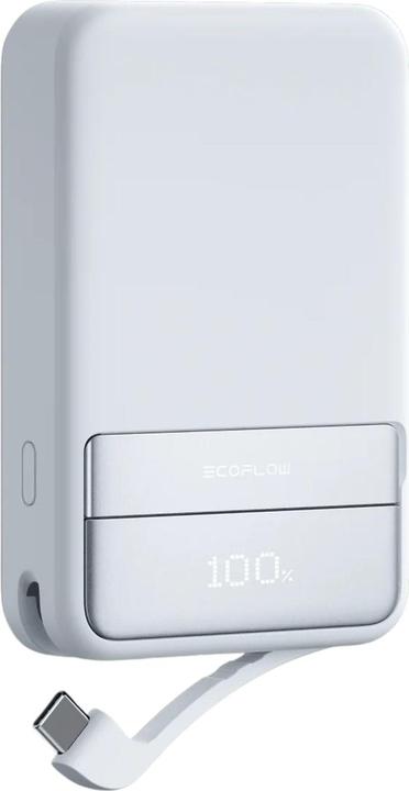 Produktbild EcoFlow RAPID Magnetic Powerbank silver 10.000mAh (10000 mAh, 65 W)