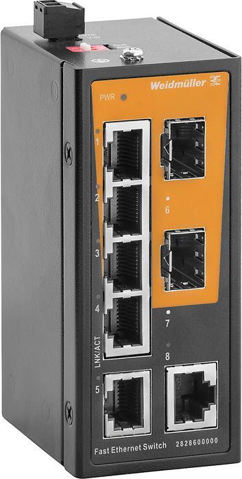 Image du produit Weidmüller Commutateur non géré Fast (8 ports)