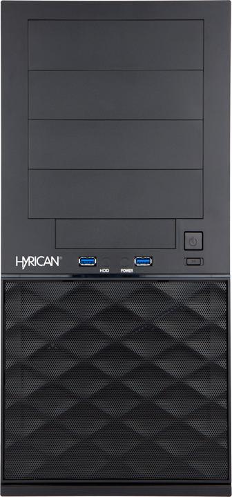 Actual product image Hyrican CTS00905 Ryzen 5 5600GT 32GB 1TB SSD Nvidia A400 Tower Win 11 Pro (1000 GB, 4 GB, AMD Ryzen 5 5600GT, RTX A400)