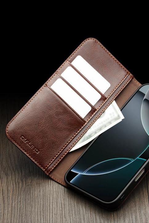 Produktbild QiAlino Hülle Flip Classic Wallet (Apple iPhone 17)