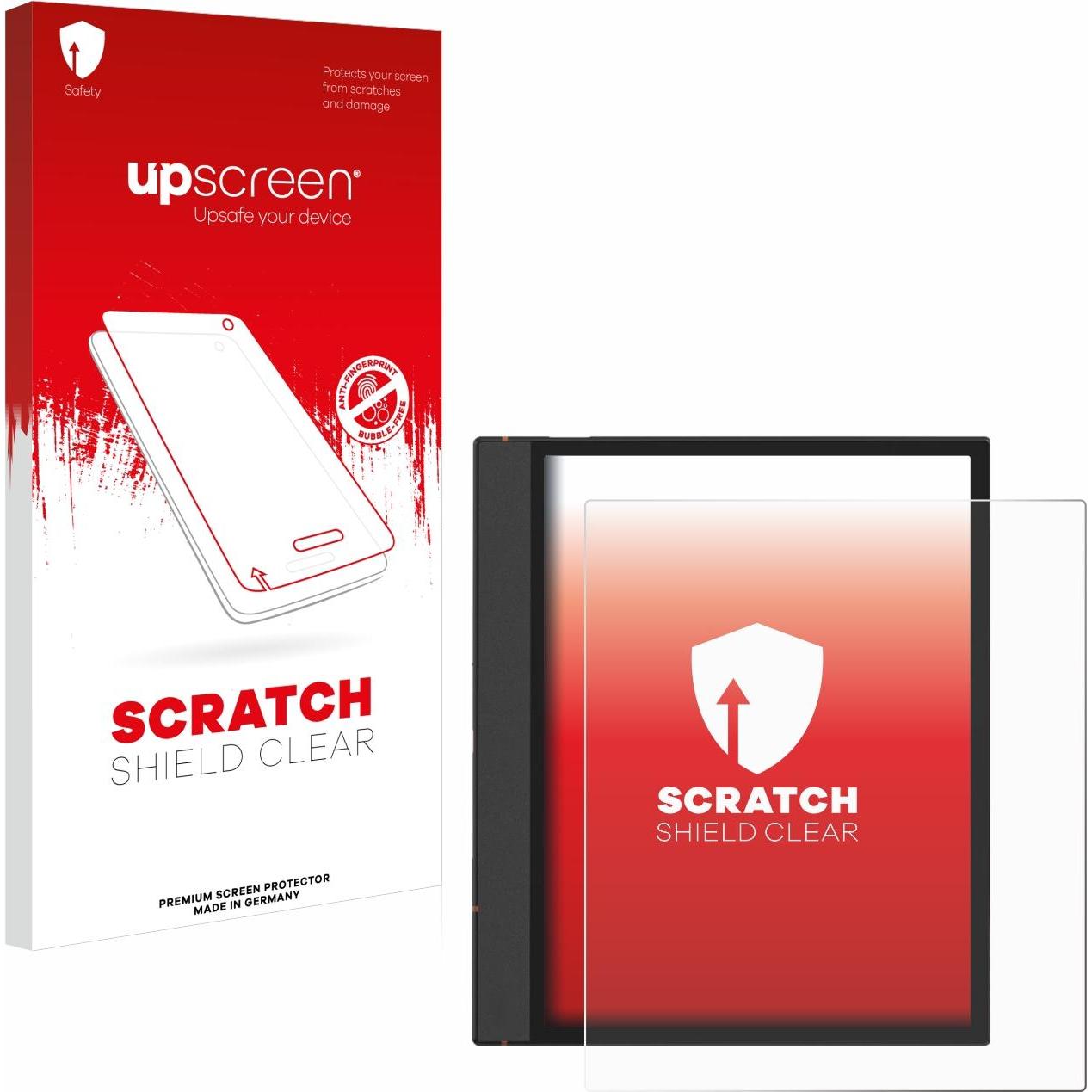 upscreen Schutzfolie Displayschutz Displayschutzfolie Folie Klar Transparent, eReader Zubehör, Transparent
