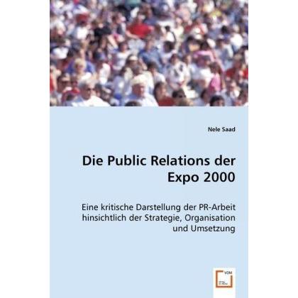 Die Public Relations der Expo 2000, Fachbücher