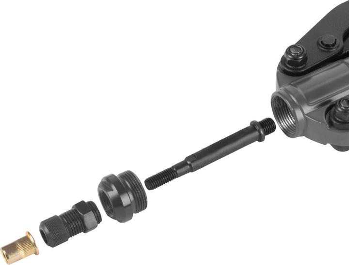 Image du produit Stahlwerk Kit de pinces pour écrous à river et rivets aveugles (170 mm)