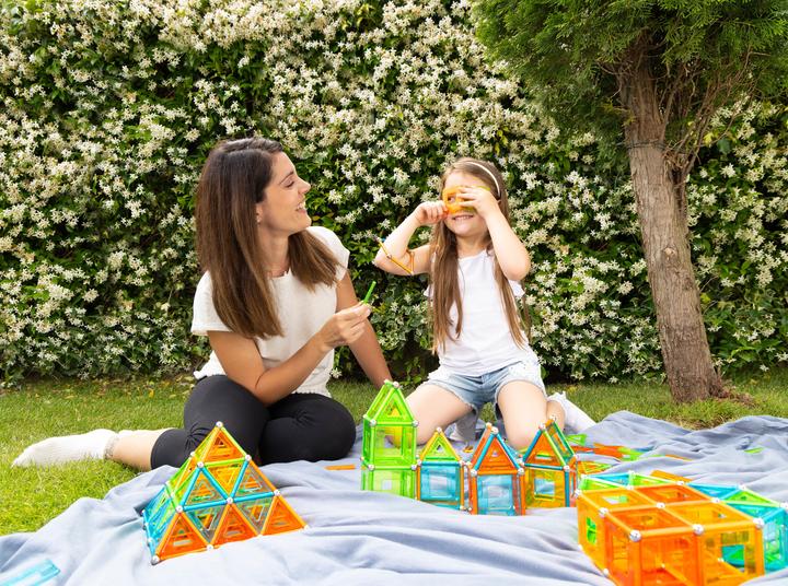 Productafbeelding Geomag Gems Magnetic building set, 52 pieces