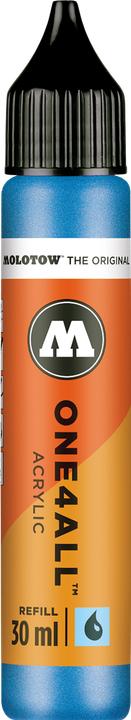 Productafbeelding Molotow Navulinkt One4All voor permanente marker 30ml metallic blauw (Blauw)