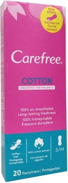 Produktbild Carefree Cotton Extract Breathable Pantyliners (1x)