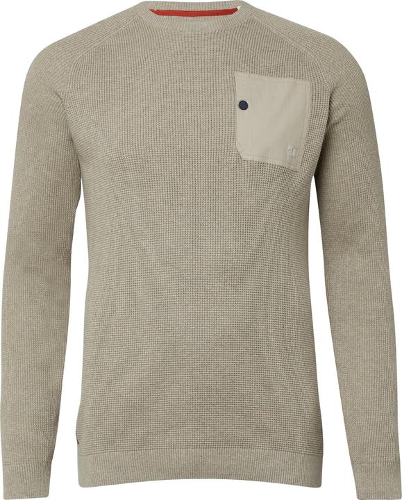 Produktbild s.Oliver Strickpullover Baumwoll-Pullover mit aufgesetzter Brusttasche (XXL)