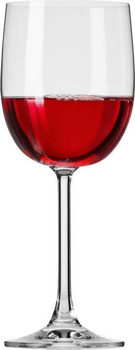Actual product image Krosno Wine glass set Gema, glass, 0.340 l, 6 pcs (34 cl, 6 Glasses, Wine glasses set)