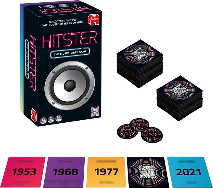 Actual product image Jumbo Hitster UK (English, 2 - 10 Players)