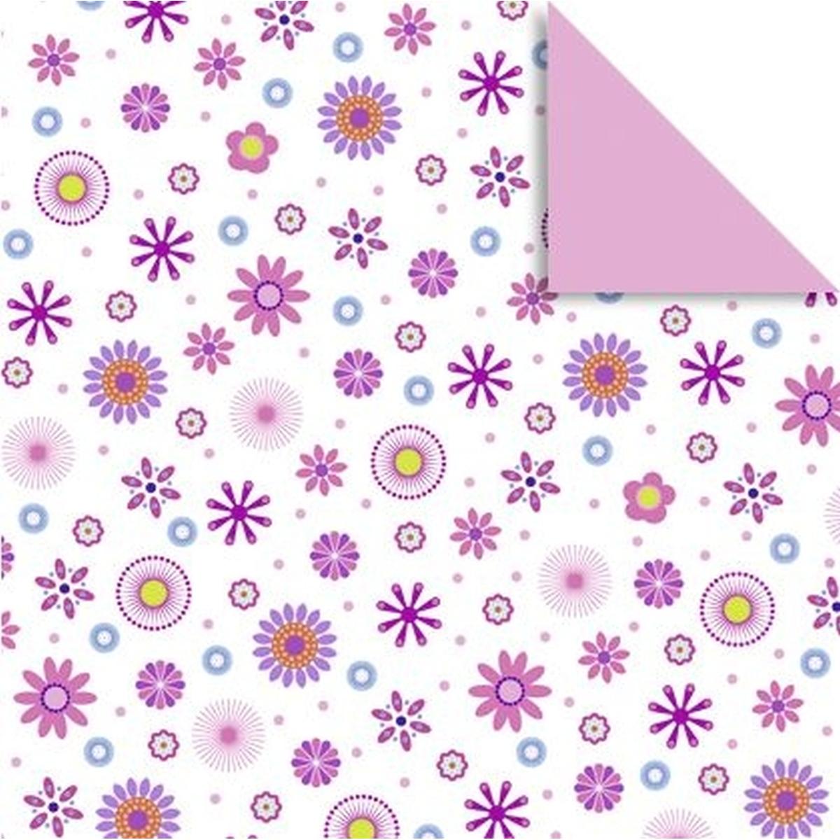 Ursus, Bastelpapier, Faltblätter Florentien 'Millefleurs' 80g/qm 10x10cm VE=65 Blatt Motiv 1 (80 g/m², 1 x)