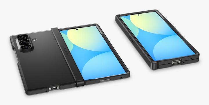 Actual product image Spigen - Tough Armor Pro MagSafe - Samsung Galaxy Z Fold7 - Black (Samsung Galaxy Z Fold7)