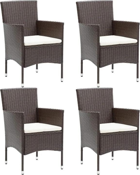 Produktbild vidaXL Essgruppe (53 x 58 x 74 cm)