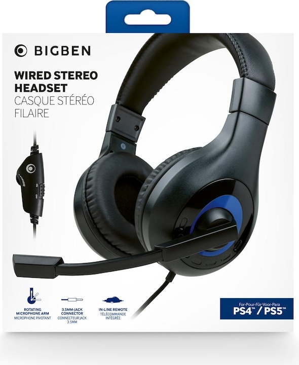 Image du produit Nacon Gaming Casque de jeu stéréo V1 (Filaire)