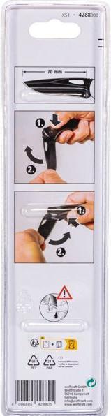 Produktbild wolfcraft Klappmesser (7 cm)