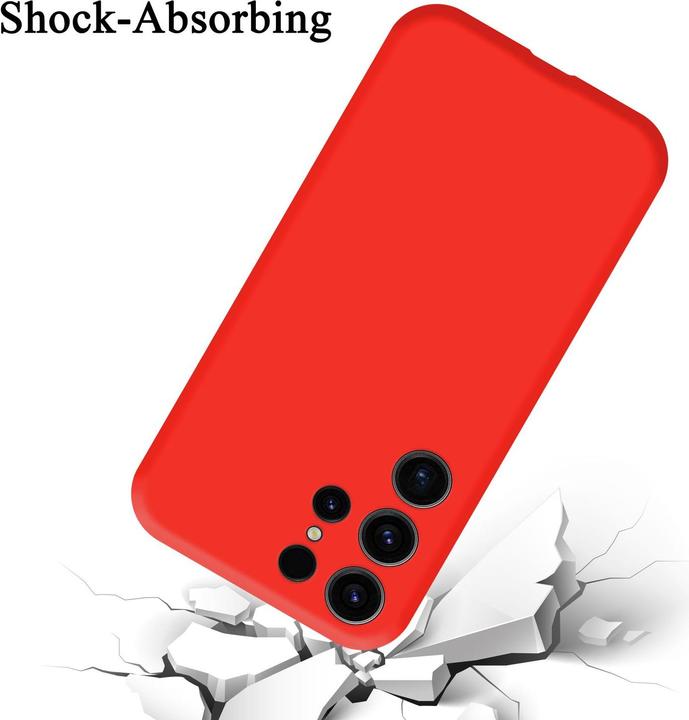 Image du produit Cadorabo Coque TPU Liquid Silicone Case (Samsung Galaxy S23 Ultra)