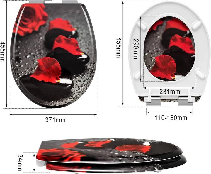 Image du produit Woltu WC-Sitz Rose