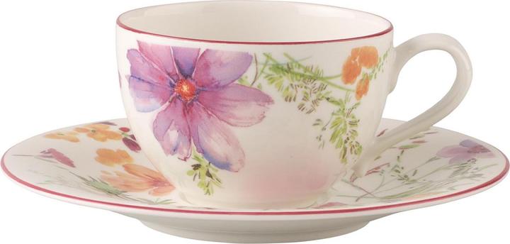 Actual product image Villeroy & Boch Mariefleur Basic Breakfast Cup with Saucer 2pcs. (290 ml, 2x)