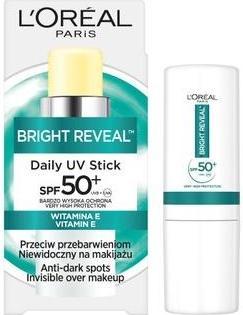 L'Oréal Paris L'Oreal Bright Reveal Daily Uv Stick Sunscreen With Spf 50+ 9ml (Sun cream face, SPF 50+, 9 ml)