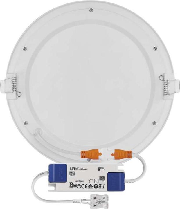 Produktbild Emos LED-Einbauleuchte NEXXO, rund, weiss, 18W, neutralweiss (1600 lm)