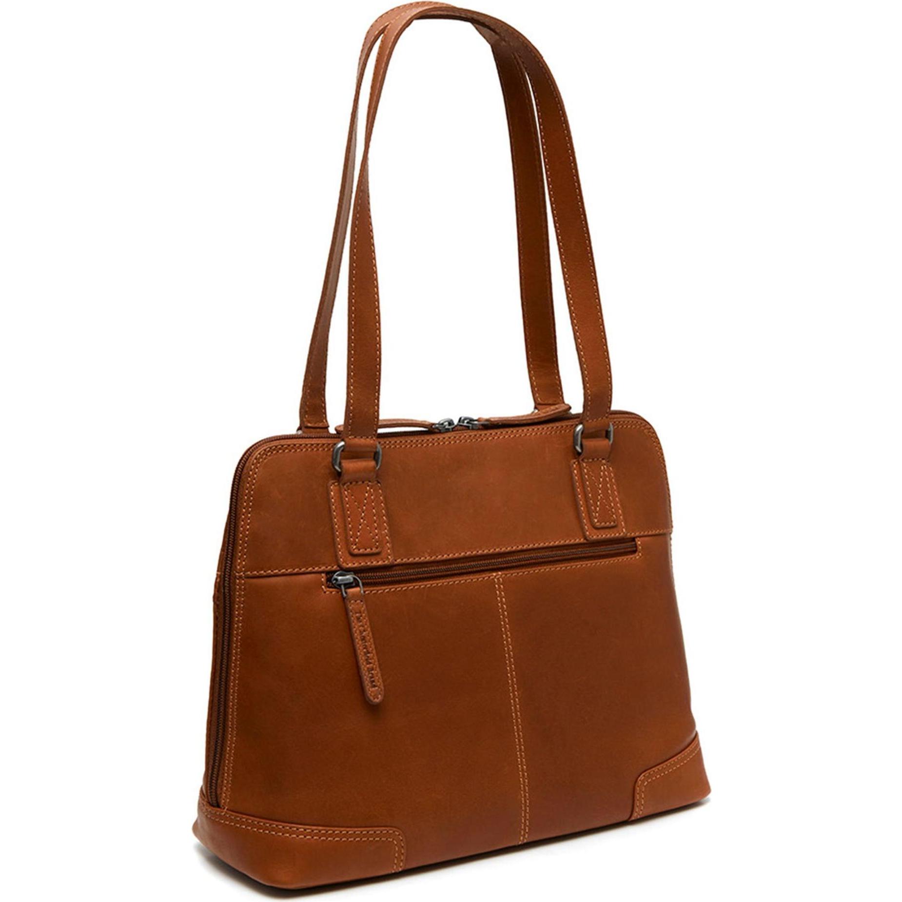 Thumbnail - The Chesterfield Brand, Handtasche, Belgrado Schultertasche Leder 32 cm Laptopfach, Braun