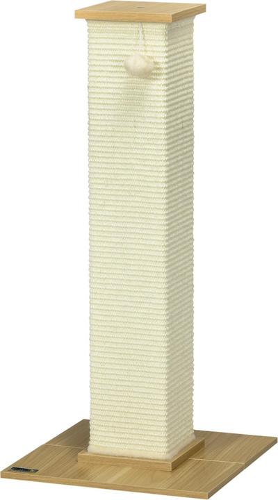 Actual product image Jamb Scratching post (80 cm, Oak+cream white)