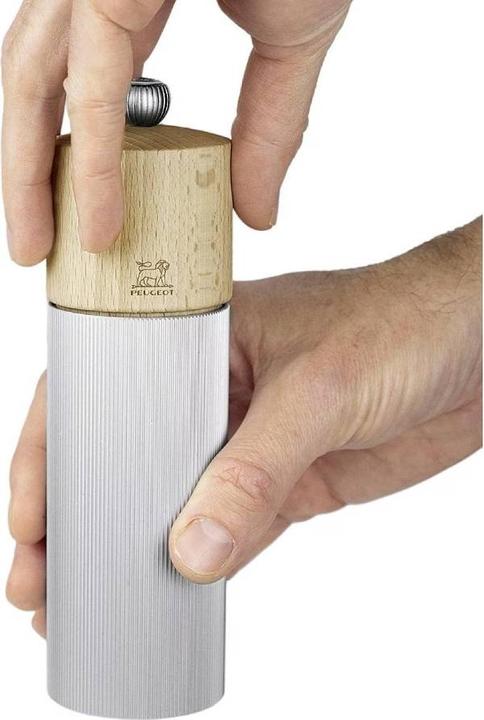 Produktbild Peugeot Line Salzmühle Z 18 cm Holz/Aluminium, natur (Salz)