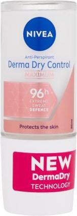 NIVEA Derma Dry Control ball antiperspirant (Anti-Perspirant) 50 ml (Roll-on, 50 ml)