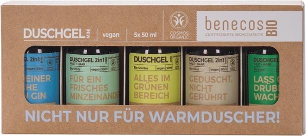 Image du produit Benecos Set cadeau Mini gel douche Pas seulement pour ceux qui se douchent à chaud