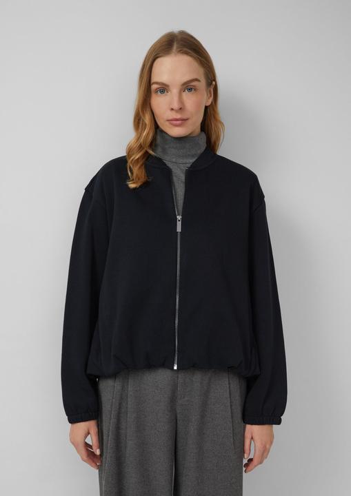 Produktbild s.Oliver Sweatshirt Jacke Sweat-Blouson mit Gummibündchen (44)