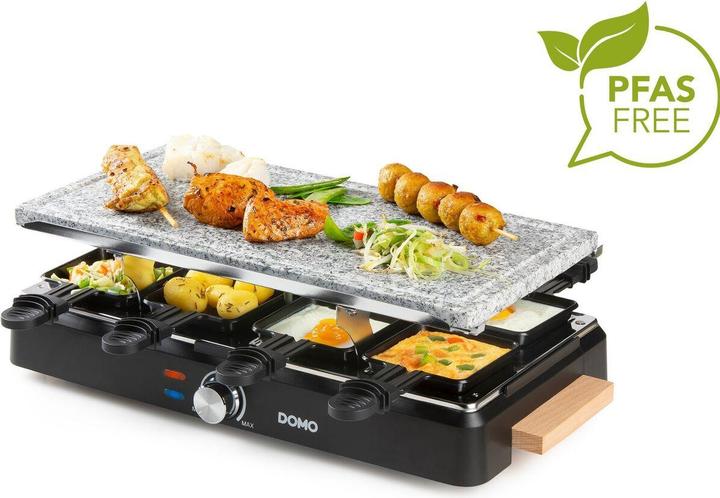 Domo Steengrill-grill-raclette DO9262G gourmetstel