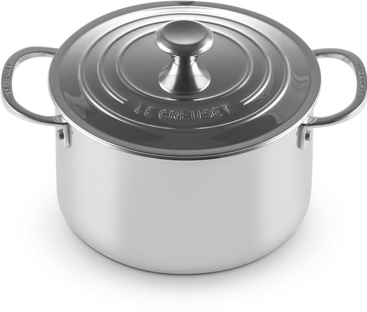 Actual product image Le Creuset 3-ply plus (Pot, Stainless steel, Aluminium)