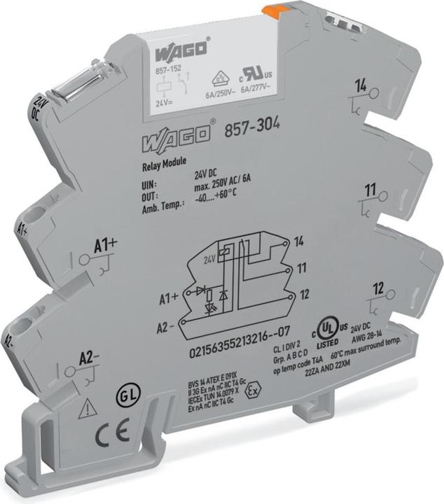Actual product image Wago Relay module
