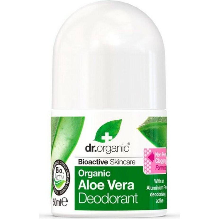 Dr. Organic, Deo, ALOE VERA desodorante roll-on 50 ml (Roll-on, 50 ml)