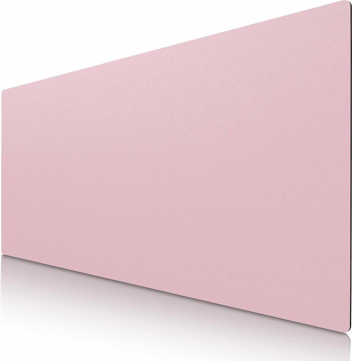 Actual product image CSL Mouse pad, mouse mat XXL, elegant leather look, desk pad 900 x 400 mm, rose (XXL)