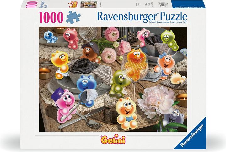 Produktbild Ravensburger Gelini decken den Tisch (1000 Teile)
