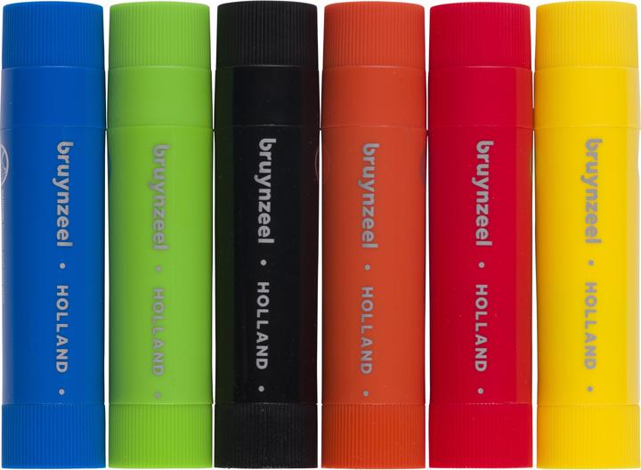 Image du produit Bruynzeel Gouache Sticks Basis, 6St. (6x)