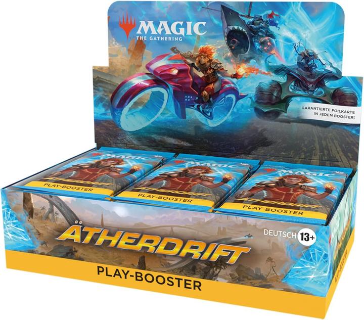 Produktbild Magic the Gathering Etherdrift Play-Booster-Display mit 30 Boostern und Box-Topper-Karten (Deutsch, Booster Display)