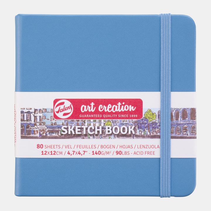 Produktbild Talens Malbuch 12 x 12 cm Seeblau (12 x 12 cm)