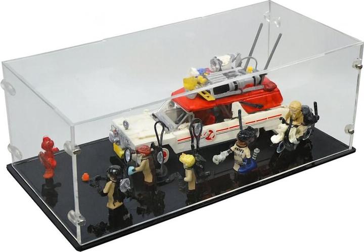 Immagine prodotto iDisplayit Display in acrilico per LEGO® 75828 Ghostbusters Ecto 1 & 2 (con base nera)